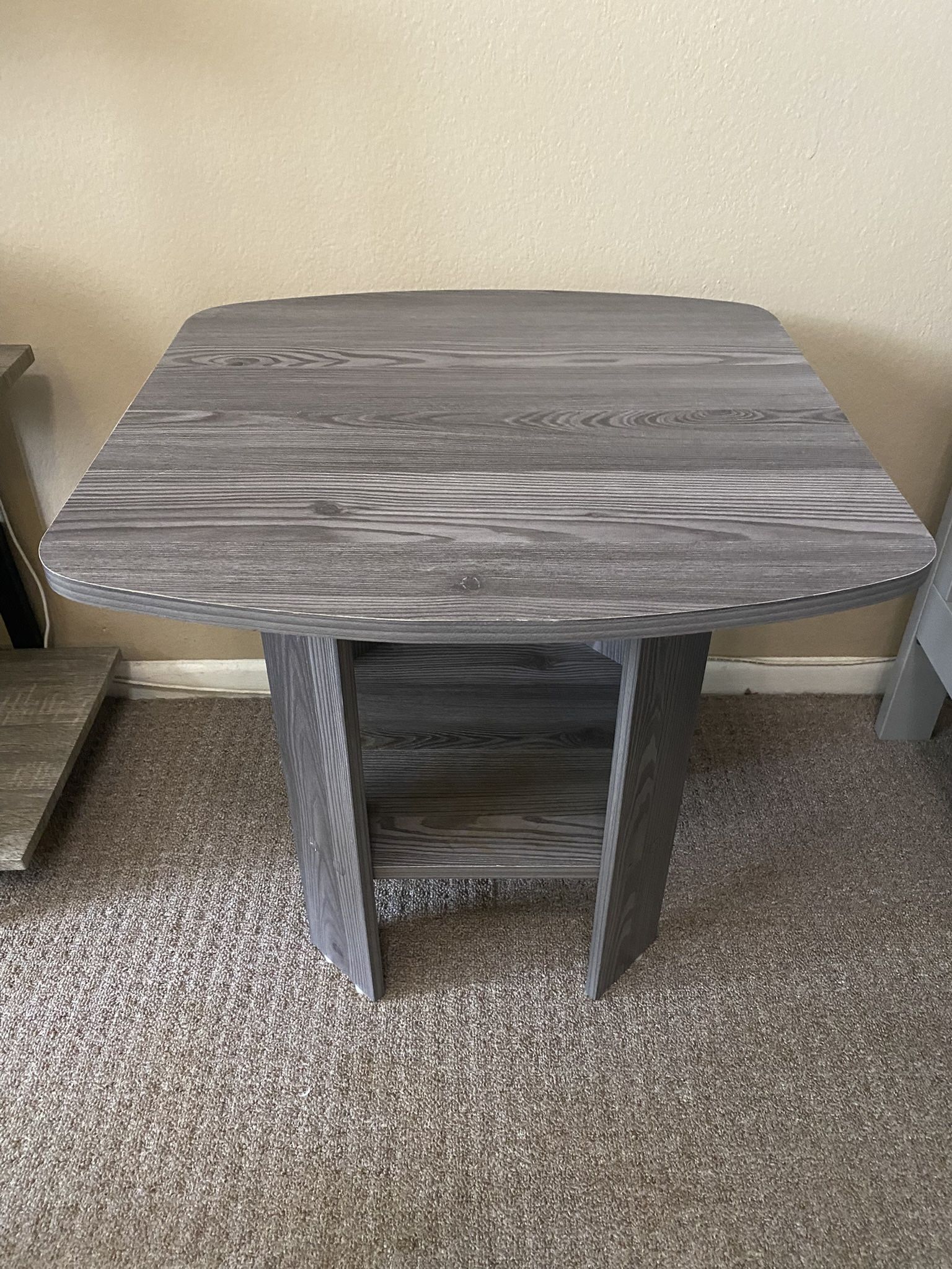Grey End Table
