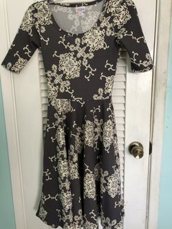 Lularoe xxs small ladies dress women ladies floral sparkle twirly