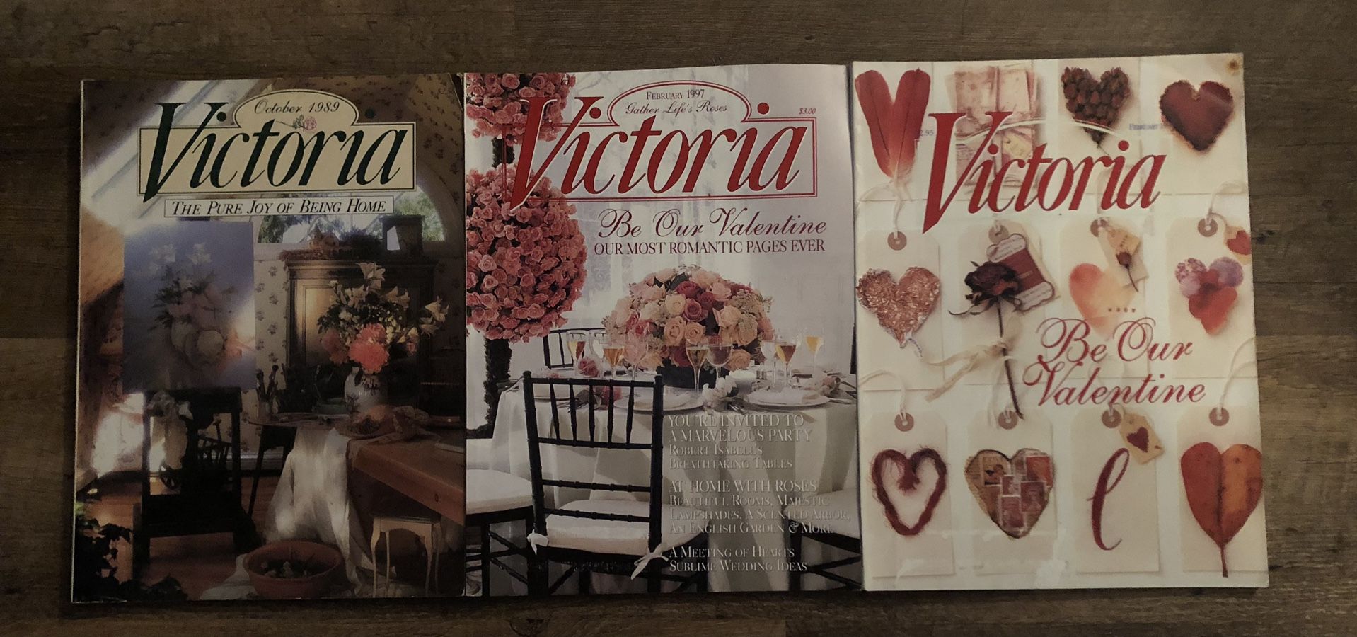 3 Victoria Magazines