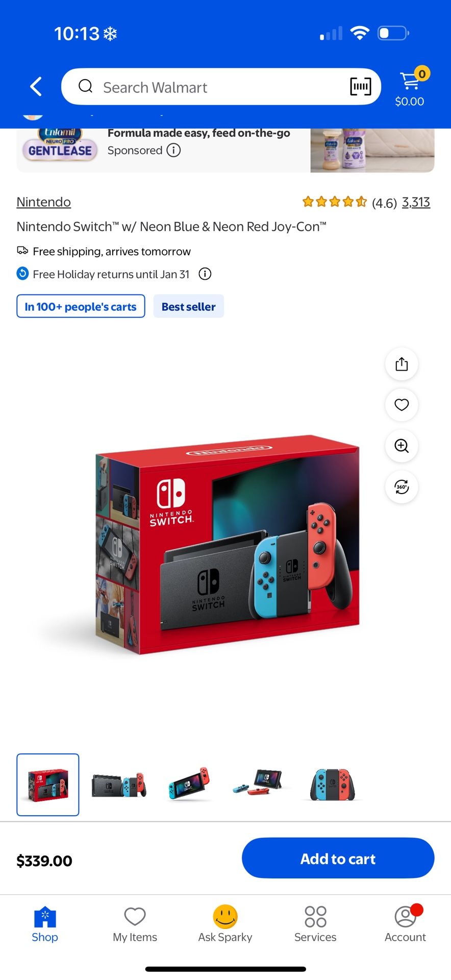 Nintendo Switch New On Box