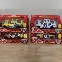 Set of 8 Racing Champions (50th Anniversary) Die-Cast Cars (All New In Box)