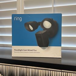 Ring Floodlight Camera Wired Plus