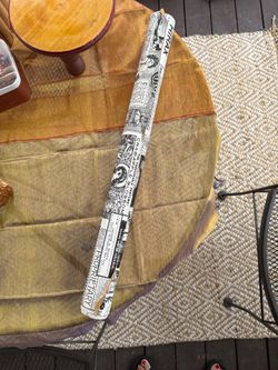 Vintage Style Drawer Liner Shelf Paper Roll French Script Wallpaper Decor