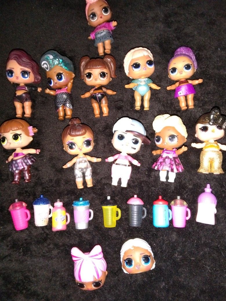 Lol dolls. $15.00 for all.
