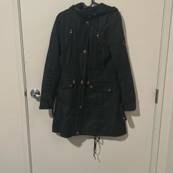 Size medium jacket brand called laundry Los Angeles
