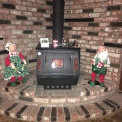 Vintage Mr. and Mrs Clause 