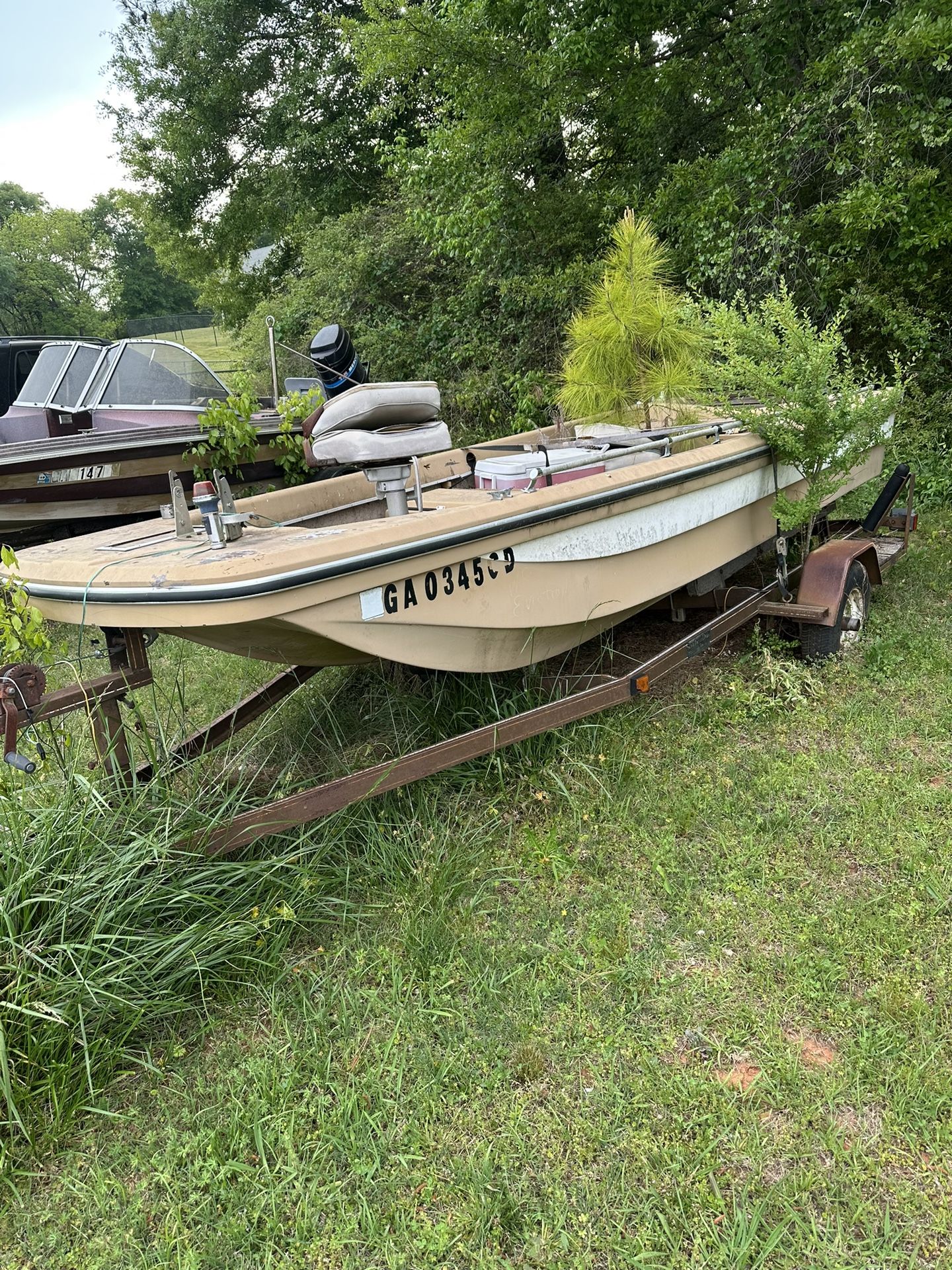 Tan Boat