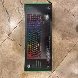 Blackwidow Keyboard V3 New Razer