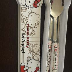 Hello kitty Utensils New