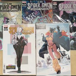 All New Spider Gwen Ghost Spider 1 2 3 4 5 Marvel Comics Phillips Villanelli