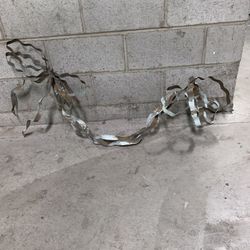 Decorative Copper Ribbon Sculpture