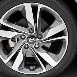 Hyundai Elantra Rims Genesis Wheels Santa Fe Veloster Kona Accent Tucson 