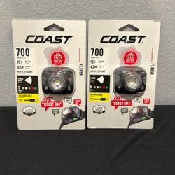 New Coast Rechargeable LED Headlamp With Voice Control