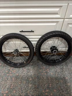 Surron lbx supermoto tires and rims
