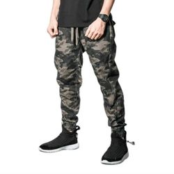 FOREVER 21 Military Army Joggers | Olive Green | Casual | Medium