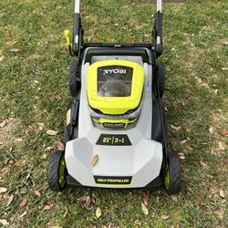 Unused Ryobi 40V Cordless Lawn Mower Tool Only No Battery No Charger No Bag