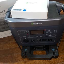 2048wh Growatt Power Station With Solar Panels
