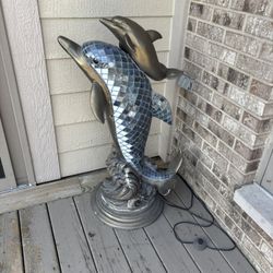 Dolphin Statue
