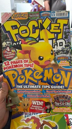 Vintage Pokemon guide book collection