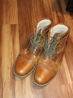 🔥 MUST GO – FRANCO FORTINI LEATHER BOOTS (SIZE 11.5) 🔥

