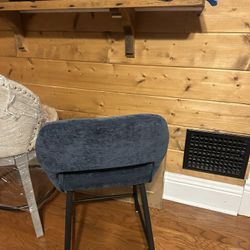 Midnight blue Bar Stool