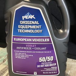 PEAK Coolant For European Vehicles 