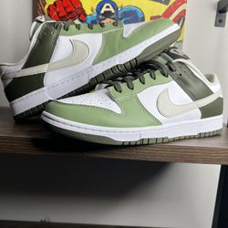 Nike Dunk Low Khaki/ Green 