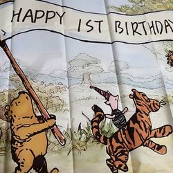 Vintage Winnie The Pooh Backdrop
