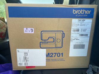 Brother Sewing Machine, XM2701, Lightweight Machine with 27 Stitches, 6 Included Sewing Feet