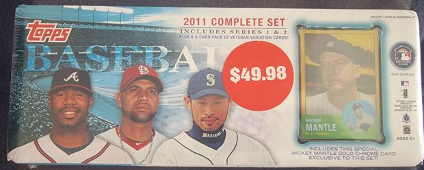 2011 Topps Baseball Complete Set