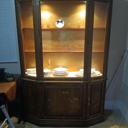 Jasper Chinoiserie China Display Cabinet