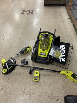 Ryobi Lawnmower Dustbuster Weed/eater