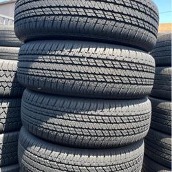 245/60r20 Bridgestone Tires Cón 80% De Vida Las 4 