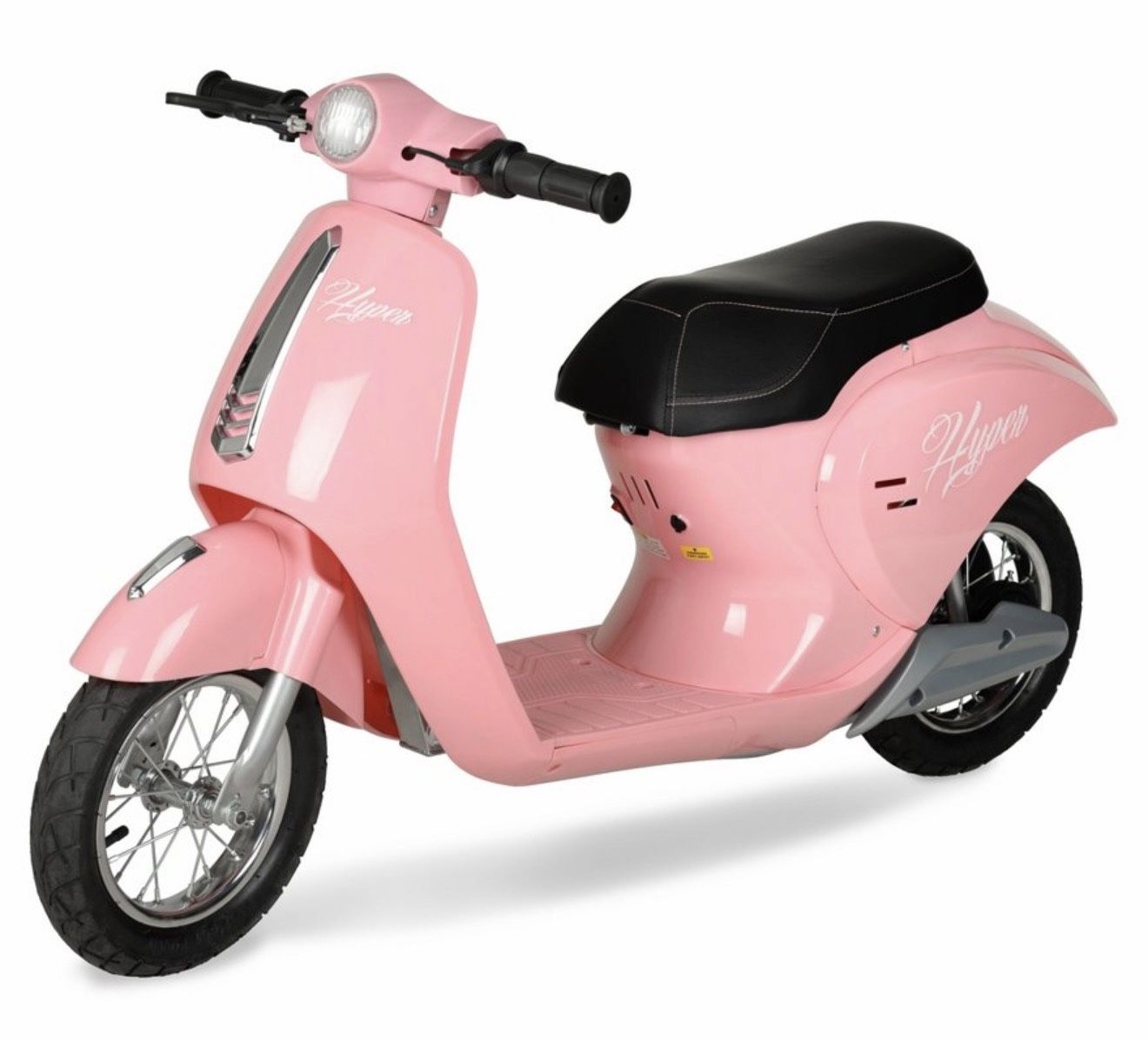 Hyper Blush Retro Scooter 24 Volt Battery Powered Electric Scooter Pink