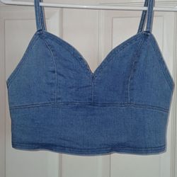 Jean Crop Top 