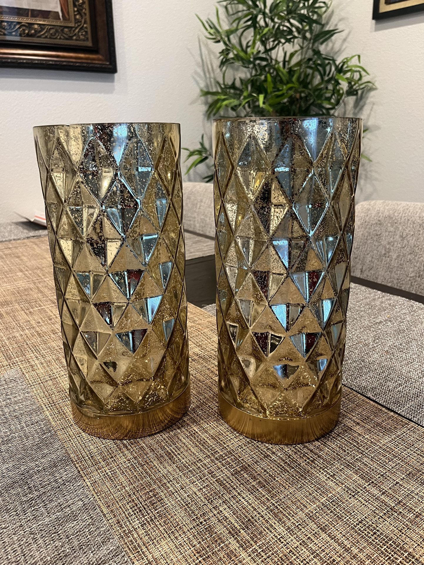 Large Candle Holders / vases