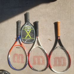 Tennis rackets and pickle ball Paddle 