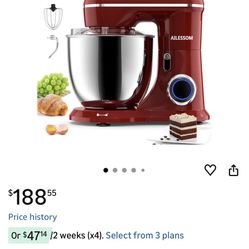 Ailessom 6.5 QT Stand Mixer