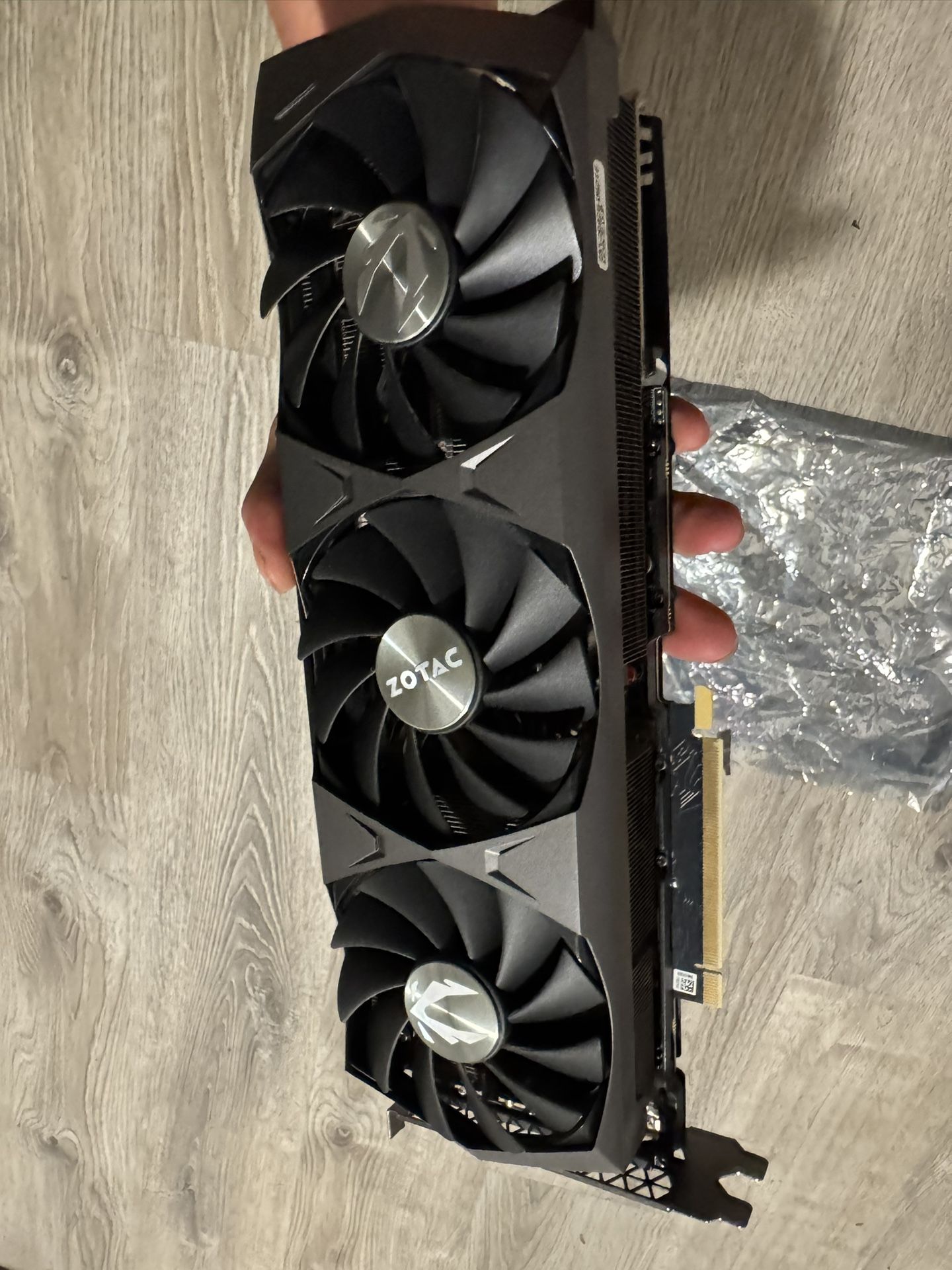 Nvdia RTX GeForce 3080 Ti Zotac 
