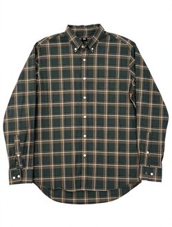 Moving Sale - Green Plaid Button-Down Shirt