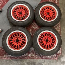 E30 BBS BASKET WEAVE Wheels 4X100