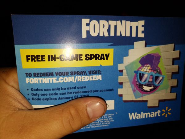  - fortnite free spray code
