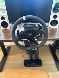 Moza R3 Xbox Sim + F1 Wheel Mod + Sanyun Speakers + Pedals