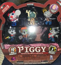 PIGGY 10 Action Figure Minifigure Mega Carrying Case Pack Series 2