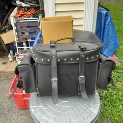 Harley Davidson Sissybar Double Bag With Hardware 