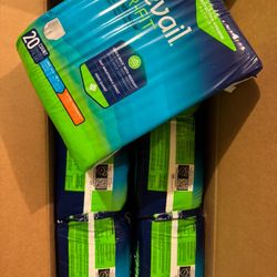 Adult diapers size large have 13 Packs  ($6 per pack) PRICE FIRM