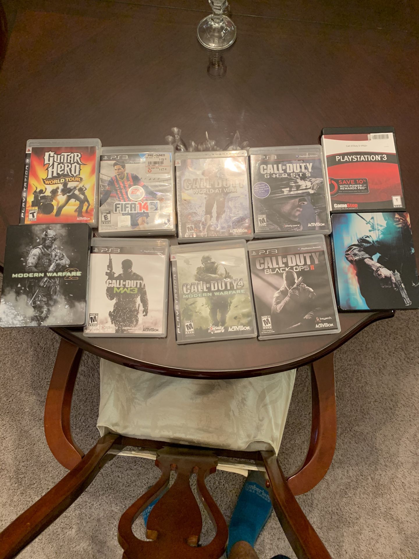 PS3 games. All Call of duty