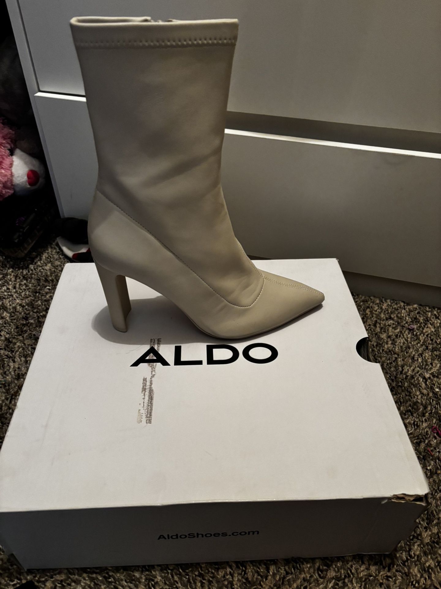 White boots
