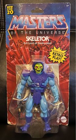 Masters Of The Universe 2020 “SKELETOR” Retro Play!
