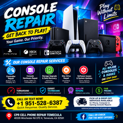 🎮 Console Repair in Temecula – Get Back to Play!